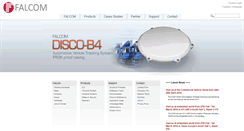 Desktop Screenshot of falcom.de