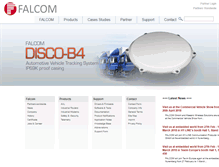 Tablet Screenshot of falcom.de