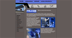 Desktop Screenshot of falcom.net.pl